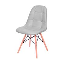 Cadeira Eames DSW Botonê - Cinza Cadeira Eames DSW Botonê - Cinza