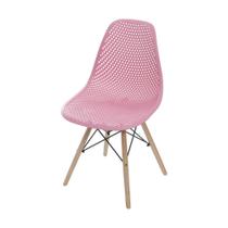 Cadeira Eames Furadinha - Rosa