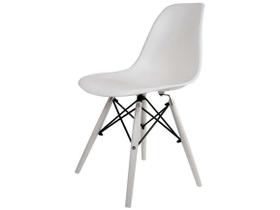 Cadeira Eames Pp Branca Pés Em Polipropileno Cadeira Eames Pp Branca Pés Em Polipropileno