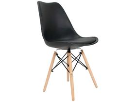 Cadeira Eames Saarinen Leda Preta