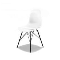 Cadeira Eames Tower Branca e Preta