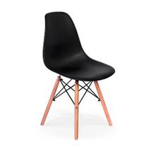 Cadeira Eiffel Charles Eames Base Madeira Wood