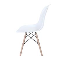 Cadeira Eiffel Dsw Madeira Eames Branco Cadeira Eiffel Dsw Madeira Eames Branco