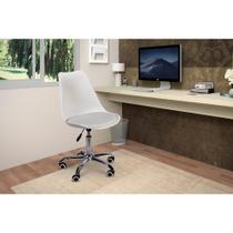 Cadeira Eiffel Office Base Giratória - Branca