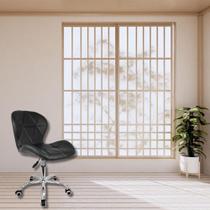 Cadeira Eiffel Office Slim Preta