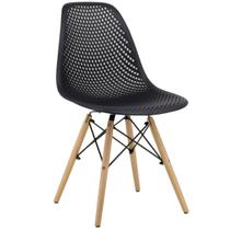 Cadeira Eloá Original Rivatti Releitura Charles Eames Eiffel - Preto