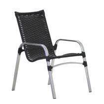 Cadeira em Alumínio e Fibra Sintética Emily Trama Original