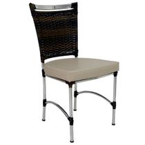 Cadeira em Alumínio e Fibra Sintética JK Cozinha Edícula