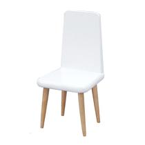 Cadeira em miniatura em MDF de bétula branca moderna em escala 1:12 para casa de bonecas Cadeira em miniatura em MDF de bétula branca moderna em escala 1:12 para casa de bonecas