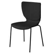 Cadeira Empilhável Base Aço Tubular Mono