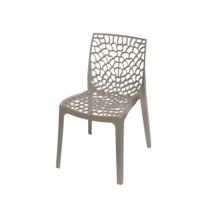Cadeira Empilhavel Gruvyer Coral Polipropileno Fendi