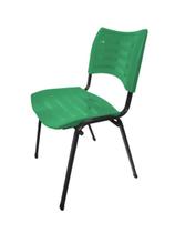 Cadeira Empilhável Iso Linha Polipropileno Iso Verde