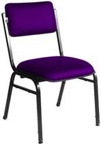Cadeira Empilhável para Auditórios Linha Hotel Smart Roxo Cadeira Empilhável para Auditórios Linha Hotel Smart Roxo