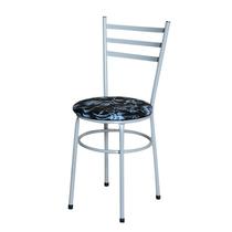 Cadeira Epoxi Cinza Para Cozinha Assento