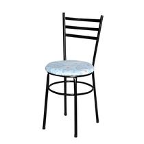 Cadeira Epoxi Preta Para Cozinha Assento