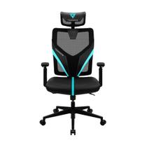 Cadeira Ergonomic Thunderx3 Yama1 Preta E Cyan