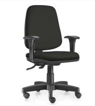 Cadeira Ergonômica Back System NR17 Job Diretor Preta Tecido