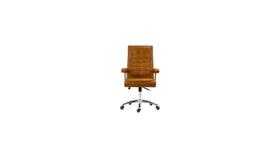 Cadeira Ergonômica Caramelo Escritório Presidente Executiva , Pillow Top no Assento e Encosto Cadeira Ergonômica Caramelo Escritório Presidente Executiva , Pillow Top no Assento e Encosto