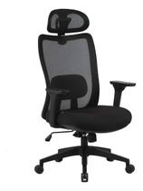 Cadeira Ergonômica De Escritório Astra Pro Preta Elements Preto Tecido Cadeira Ergonômica De Escritório Astra Pro Preta Elements Preto Tecido