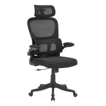 Cadeira Ergonômica DRX Giratória Escritório Home Office Preta
