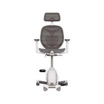 Cadeira Ergonômica Elements Egea Cinza e Branca Cadeira Ergonômica Elements Egea Cinza e Branca