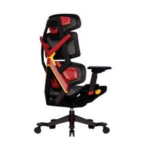 Cadeira Ergonômica Elements Gamer Vector Mesh Preto Vermelho