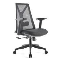 Cadeira Ergonômica Elements Olympia Preta 70325 Cadeira Ergonômica Elements Olympia Preta 70325