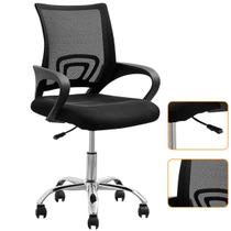 Cadeira Ergonomica Escritório Estofada Tela Mesh Estocasa