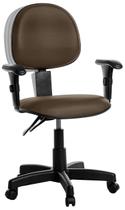 Cadeira Ergonômica Executiva Com Braço Marrom RV Cadeira Ergonômica Executiva Com Braço Marrom RV
