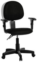 Cadeira Ergonômica Executiva Com Braço Rcp Cor:Preto