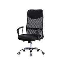 Cadeira Ergonômica Giratória Office Mesh 120kg com Suporte Lombar Ajustável