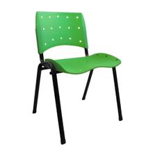 Cadeira Ergoplax Fixa Verde - Plaxmetal Cadeira Ergoplax Fixa Verde - Plaxmetal