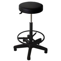 Cadeira Escritório Caixa Operadora sem Encosto Metal Wood Design Preto/Couro Cadeira Escritório Caixa Operadora sem Encosto Metal Wood Design Preto/Couro