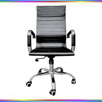Cadeira Escritório Charles Eames Estofado Conforto e Estilo Profissional Transforme seu Ambiente de Trabalho - LinhaEvolux