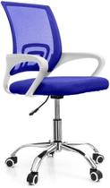 Cadeira escritório diretor base giratória tela mesh 01620x