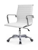 Cadeira Escritório Diretor Branca MK-5523 DB - Makkon