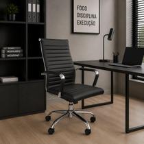 Cadeira Escritório Diretor Office com Rodízio Esteirinha Confort Cadeira Escritório Diretor Office com Rodízio Esteirinha Confort