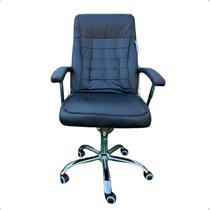 Cadeira Escritório Diretor presidente Modelo Confort Extreme com pés em inox e rodinhas Cadeira Escritório Diretor presidente Modelo Confort Extreme com pés em inox e rodinhas