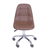 Cadeira Escritório Eames Botonê com Rodízio Dkr Cadeira Escritório Eames Botonê com Rodízio Dkr