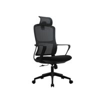 Cadeira Escritório Ergonômica Ergo Basic Giratória com Encosto Mesh Reclinável e Suporte Lombar LM158 A