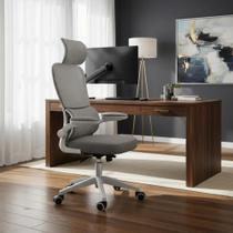 Cadeira Escritório Ergonômica Genebra G500 Luvinco Cor Cinza