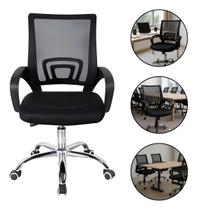 Cadeira Escritorio Ergonomica Giratoria Altura Ajustavel Confortavel Estudos Casa Home Office Quarto Apoio Braços