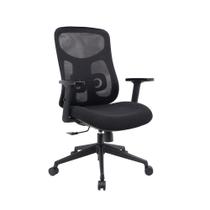 Cadeira Escritório Ergonômica NR17 c/ Braços e Apoio Lombar Cadeira Escritório Ergonômica NR17 c/ Braços e Apoio Lombar
