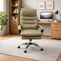 Cadeira Escritório Executiva Lumo Ergonômica Giratória Encosto Alto Braços Estofados Cadeira Escritório Executiva Lumo Ergonômica Giratória Encosto Alto Braços Estofados