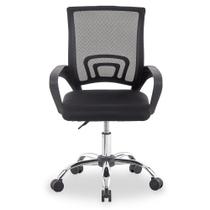 Cadeira Escritorio Girat MaxOffice LOW Tela Mesh Pé Cromado