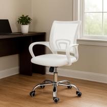 Cadeira Escritório Giratória Office Arco Estofado Mesh Cadeira Escritório Giratória Office Arco Estofado Mesh