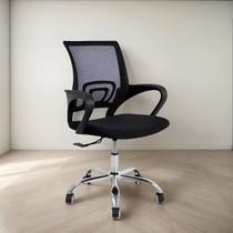 Cadeira Escritório Home Office Ergonômica Mesh Giratória 360º Tela Respirável E Braços Cadeira Escritório Home Office Ergonômica Mesh Giratória 360º Tela Respirável E Braços