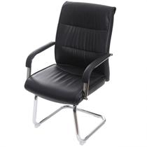 Cadeira Escritório Interlocutor Fixa material sintético Base Cromada Estocolmo Cadeira Escritório Interlocutor Fixa material sintético Base Cromada Estocolmo