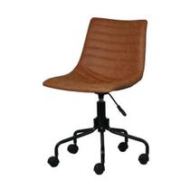 Cadeira Escritorio Karb Base Aço cor Caramelo 83cm - 66371 Cadeira Escritorio Karb Base Aço cor Caramelo 83cm - 66371