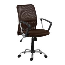 Cadeira Escritorio MGM Flex Bilbao Diretor Marrom Reclinavel Cadeira Escritorio MGM Flex Bilbao Diretor Marrom Reclinavel